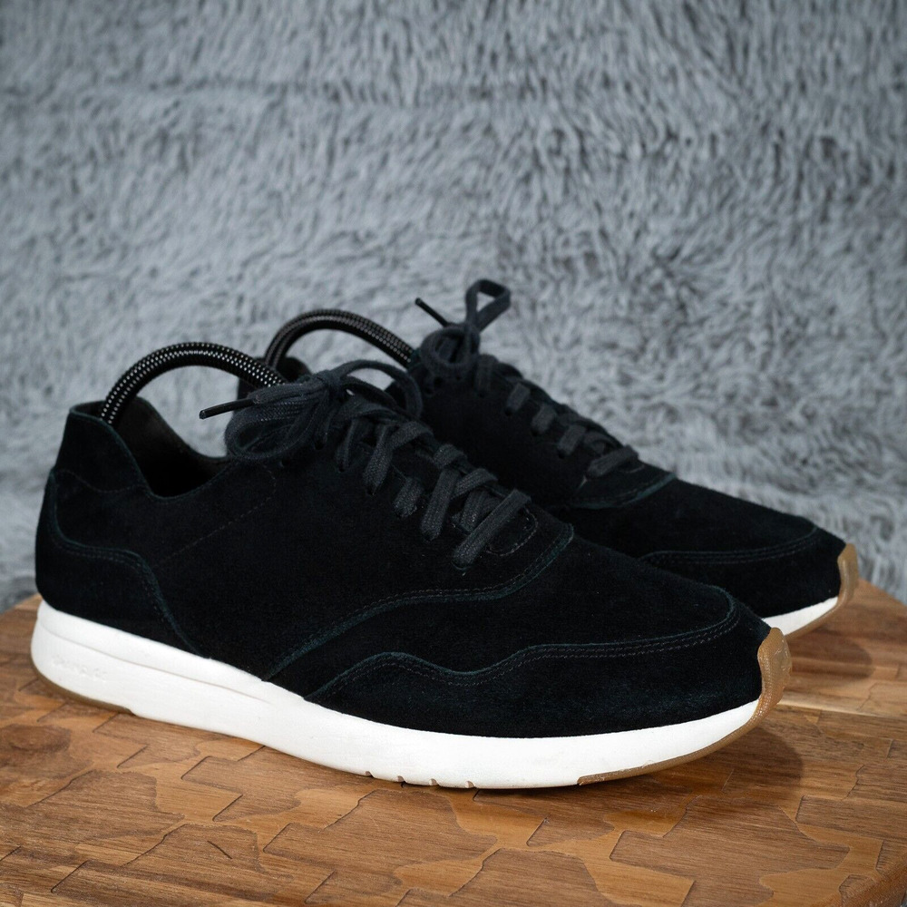 Cole Haan Black Suede Loafers